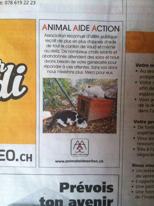 Apparu dans le Journal de La Côte le 17 mars 2016.